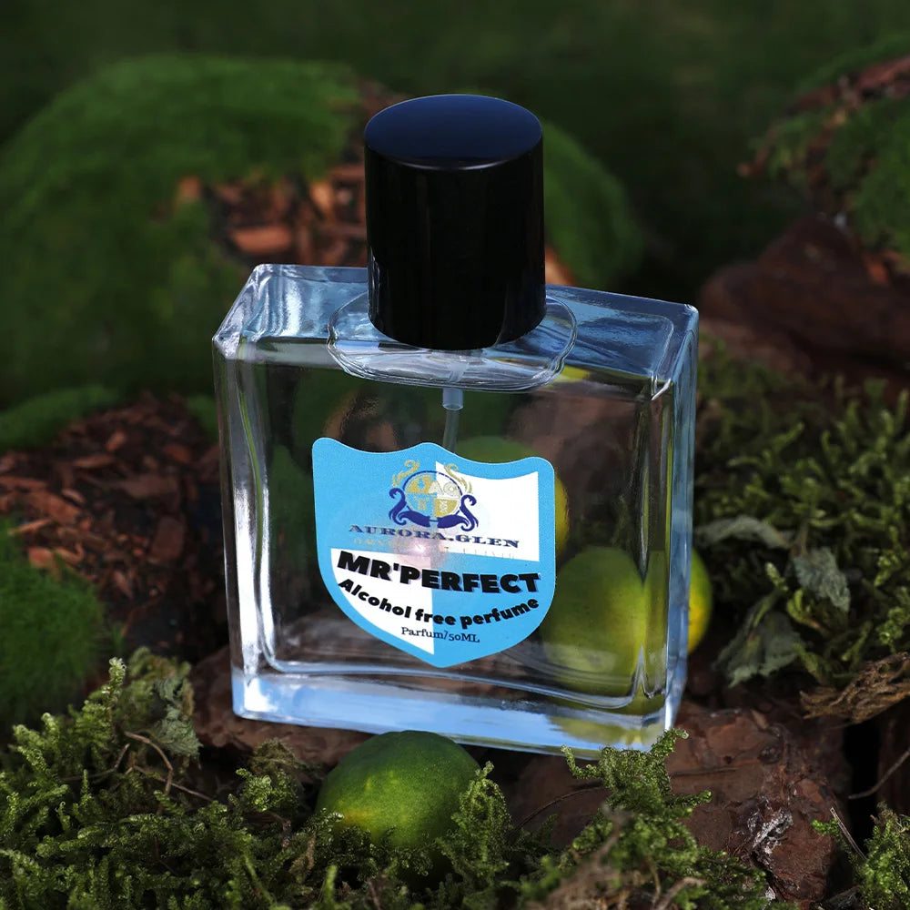 Men's Original Alcohol-Free Perfume Long Lasting Woody Notes Cedar Musk Amber Intense EDP Summer Deodorant Clothes Fragrance