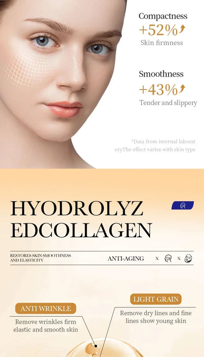 Collagen Anti Wrinkle Facial Mask Anti Aging Fade Fine Lines Firm Skin Moisturizing Brightening SkinCare Korean Cosmetics
