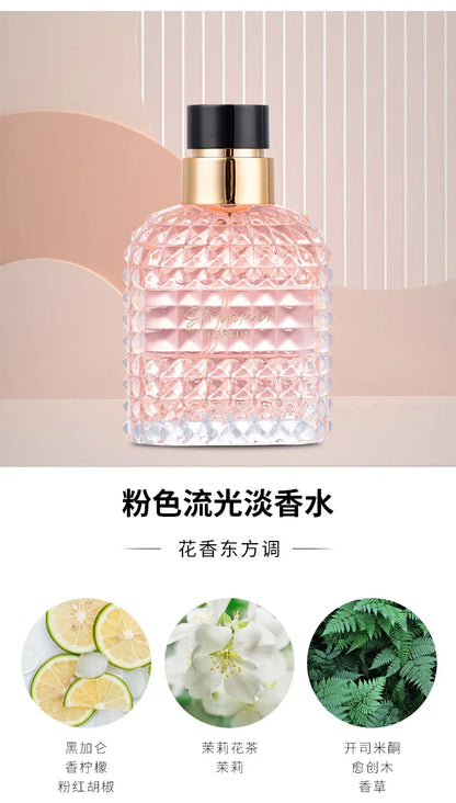 Natural Women's Perfume Advanced Charm Pheromone Unique Luxury Fresh Lasting Plant Woody Fragrance Attracting Opposite Sex