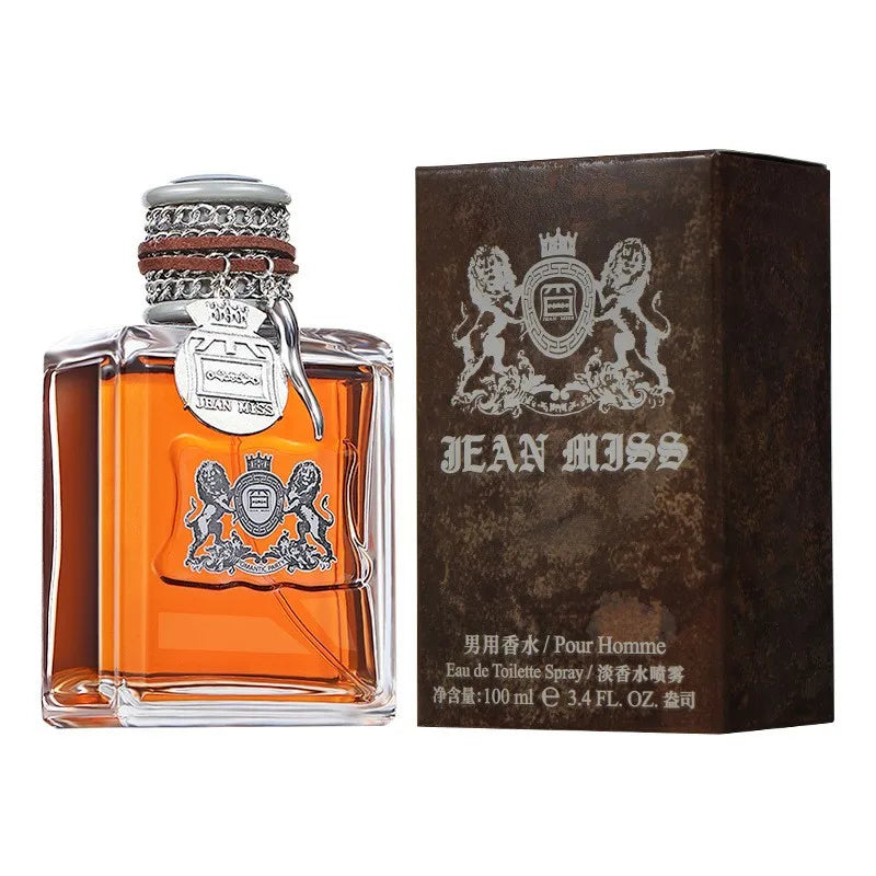 100ml Men Perfume Spray Body Spray Energetic Spicy Fougere Wood Note Perfume Long Lasting Scent Cologne Dating Deodorants