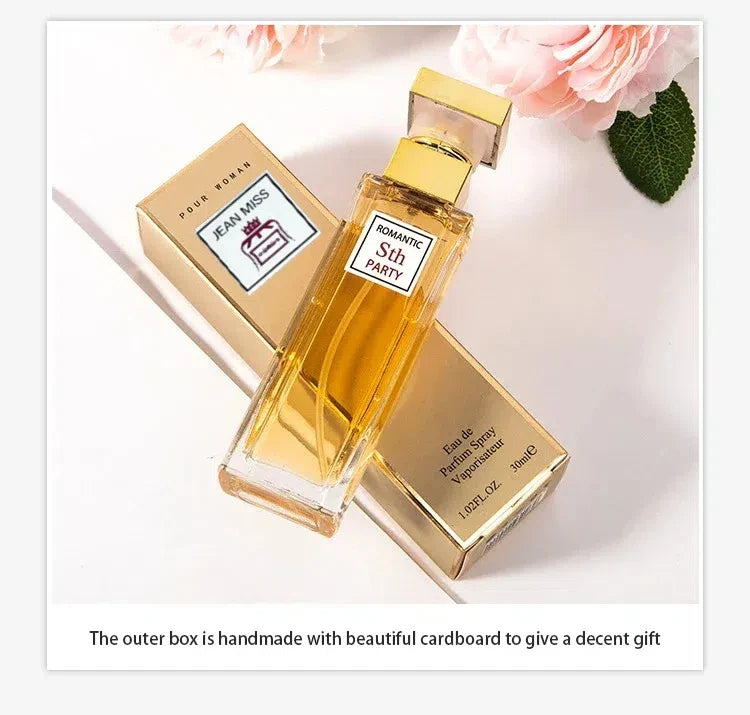 30ml Women's Perfume Fragrance Notes Lasting Fragrance Body Spray Natural Taste Parfum Cologne Dating Lemon Rose Musk Original