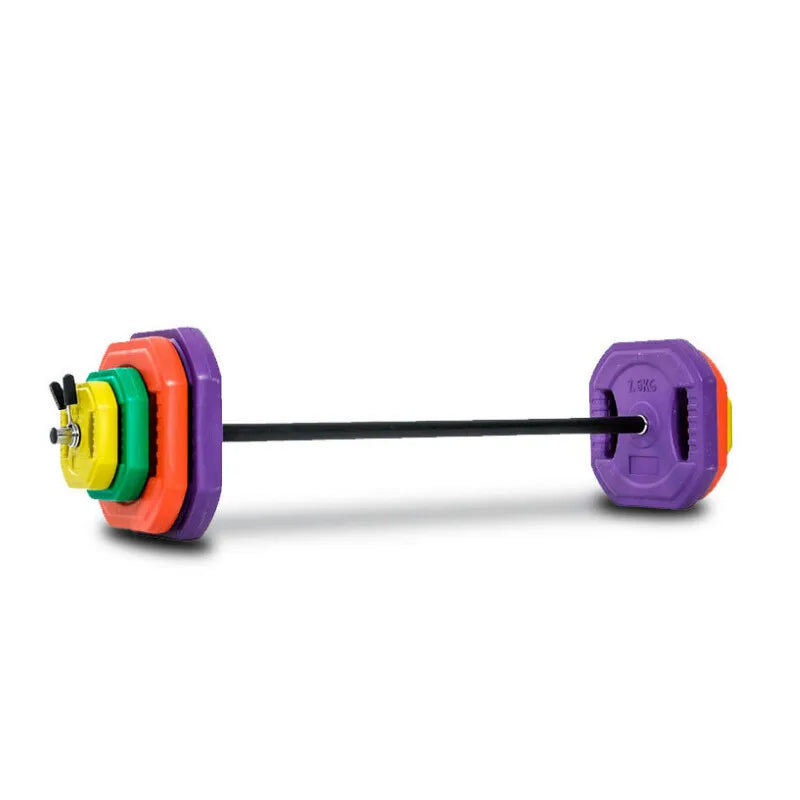 weight and bar set, total 20 kg, adjustável, ideal for treining at home, various weigns you available in our loop