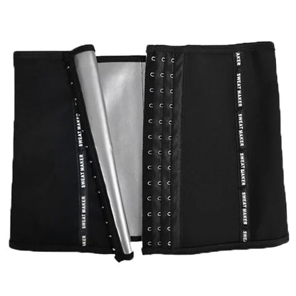 Women Abdominal Fat Burning Waistband Wrap Waist Training Sheath Sports Weight Loss Sweat Wicking Corset Sauna Suits Shaper Faja