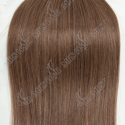 MRSHAIR Clip in Hair Extension Human Hair Real Natural Clip in Hair Extension Double Weft Full Head 7PCS Clip Ins For Add Volume