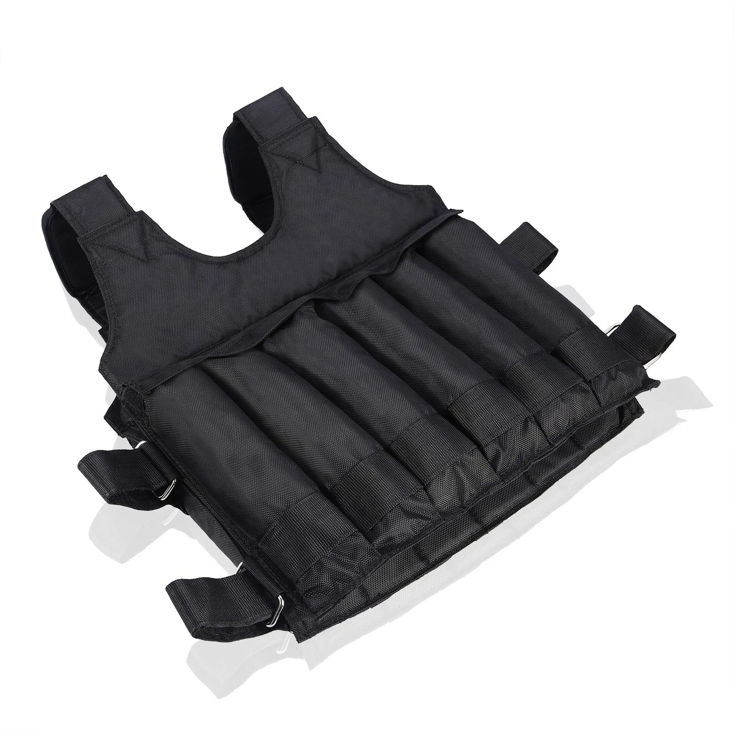 Exercise Training Fitness 50KG Maximum Loading Adjustable Workout Empty Weight Vest Empty Weight Vest Fitness Empty Weight Vest
