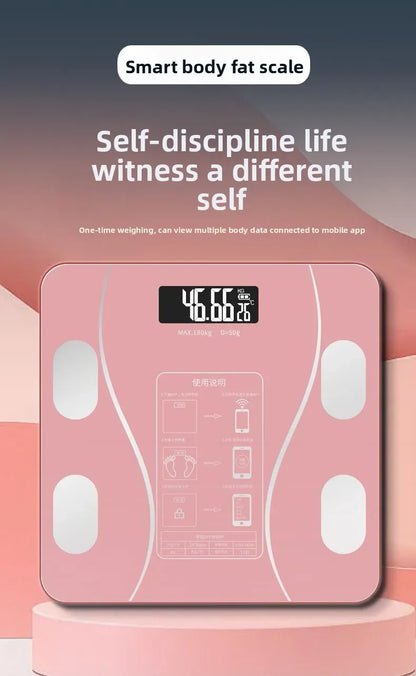 Digital Scale Professional Electronic Weight Loss Bluetooth Smarts Body Fat Analyzer with High Precision Mobile App