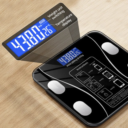 Smart Body Fat Scale for body management and fat loss, smart mode, Bluetooth body fat scale, home weight scale, ultra-precis
