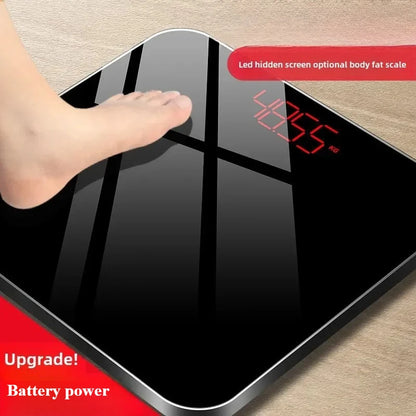 Body Fat Scale, Precise Home Fat Scale, Adult Small Electronic Scale, Weighing Scale, Shipped Without Battery Battery-powered