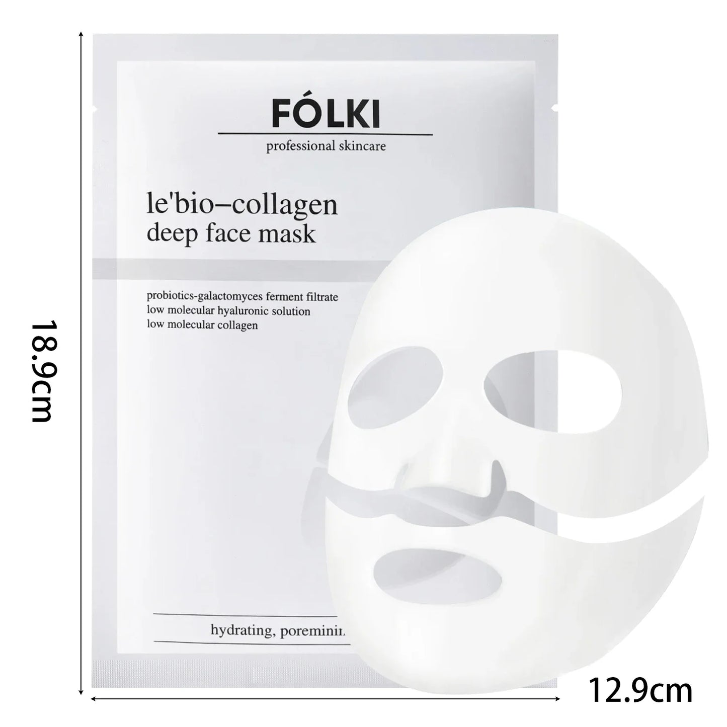Collagen Face Mask Moisturizing Brightening Deep Hydration Overnight Mask Nourishing Refreshing Face Skin Care Bio Collagen Mask