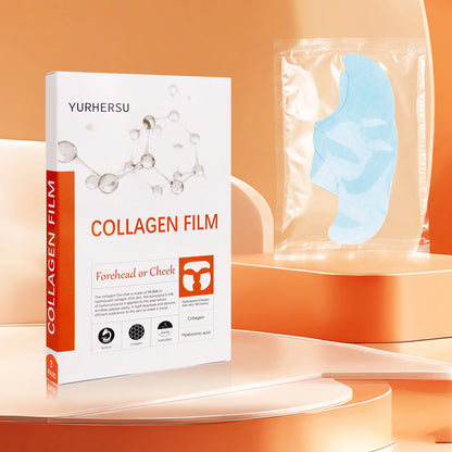 Collagen Film Water Soluble Moisturizer Essence Patch Collagen Soluble Mask Skin Care Product: 3PCS