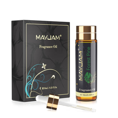 MAYJAM Men's Essential Oil Classic Cologne Sweet Tobacco Bay Rum Forest Pine Bamboo Rain Fragrance Long-lasting Scents