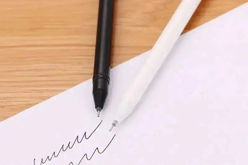 1 Pcs Lytwtw's Cartoon Cat Claw Paw Kawaii Cute School Supply Office Stationery Gel Pen Handles Creative sweet black cat lovely