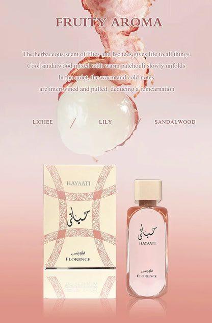 100ml Original Perfumes for Women High Quality Musk Woody Eau De Parfum Cologne Unisex Spray Long Lasting Fruity Smell Present