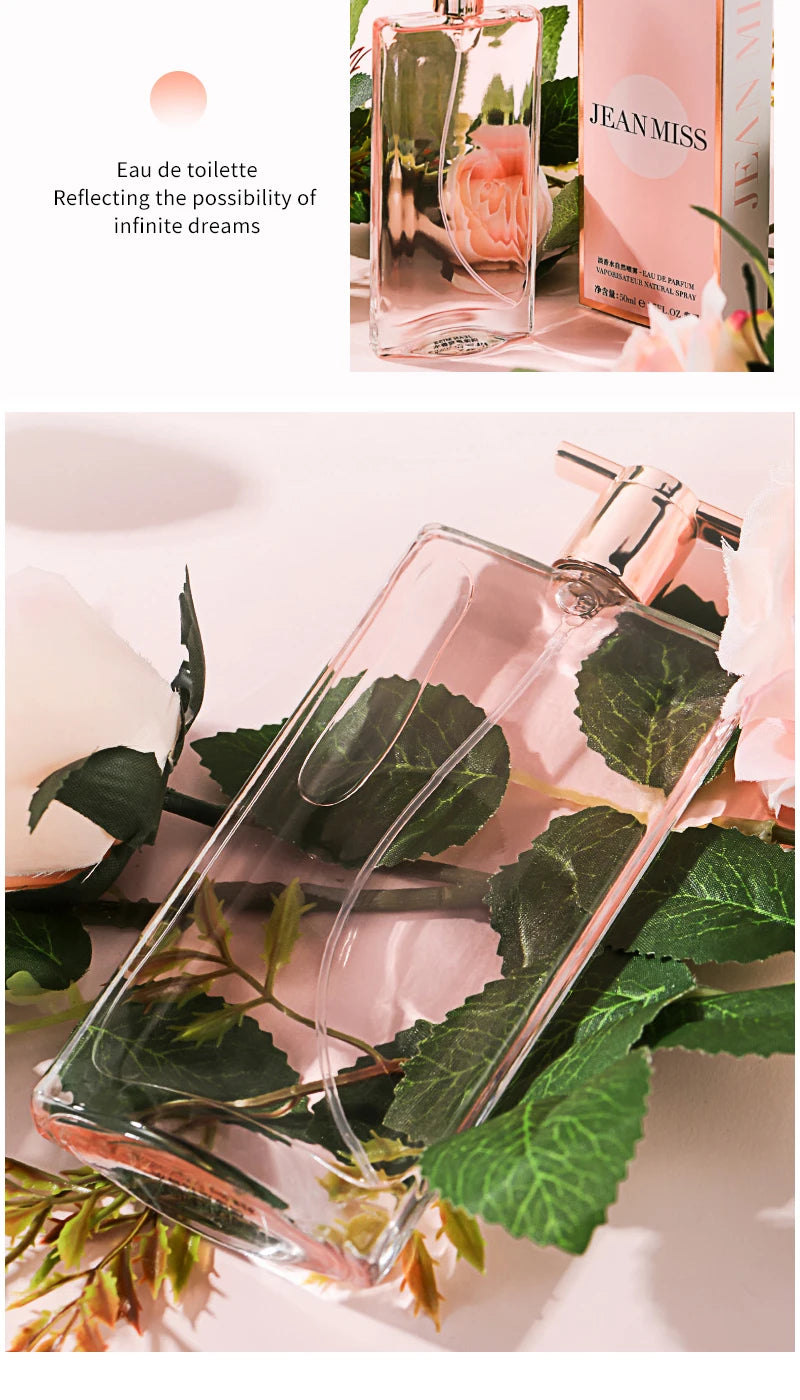 Women's Perfume - 50ml, Fresh Floral Fruity Scent, Sweet, Ideal for Daily Use