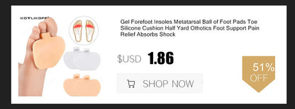 Silicon Gel Insoles Foot Care For Plantar Fasciitis Heel Spur Running Sport Insoles Shock Absorption Pads Arch Orthopedic Insole
