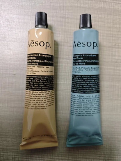AESOP Hand Cream 75ml Hydrating Moisturizing Refreshing Long-Lasting Fragrance Moisturizing Refreshing And Anti-Drying