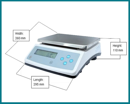 10kg 20kg 30kg 0.1g Under Weighing Hook Weight Platform Electronic Balance Weigher Digital Scale