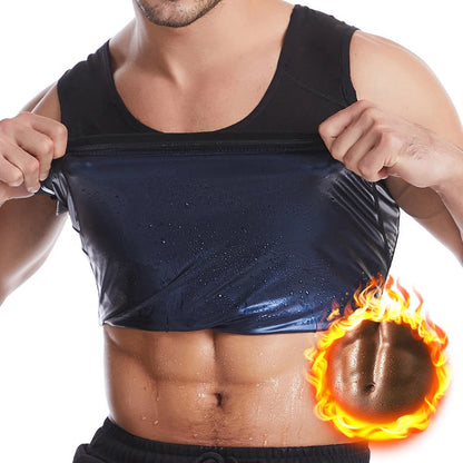 Sauna Sweat Suit Weight Loss Shapewear Top Weighted Shirt Sauna Vest Workout Exercise Gym Short Sleeves Men Women