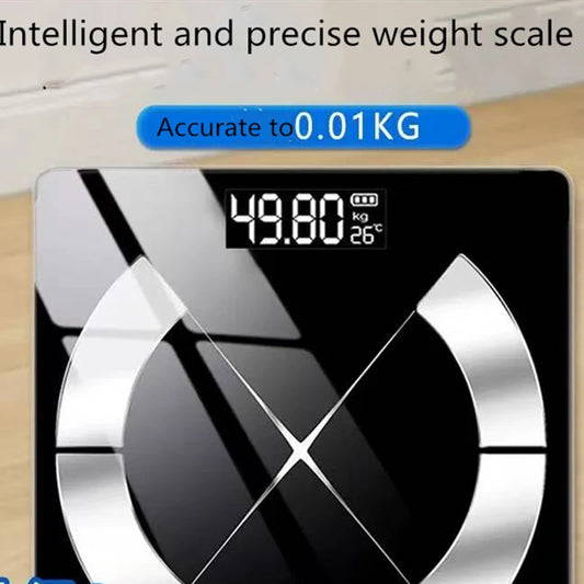 Weight Loss Weighing Device LED Display Smart Body Weight Scale USB Charging Precision Electronic Scale for Home Office Adult