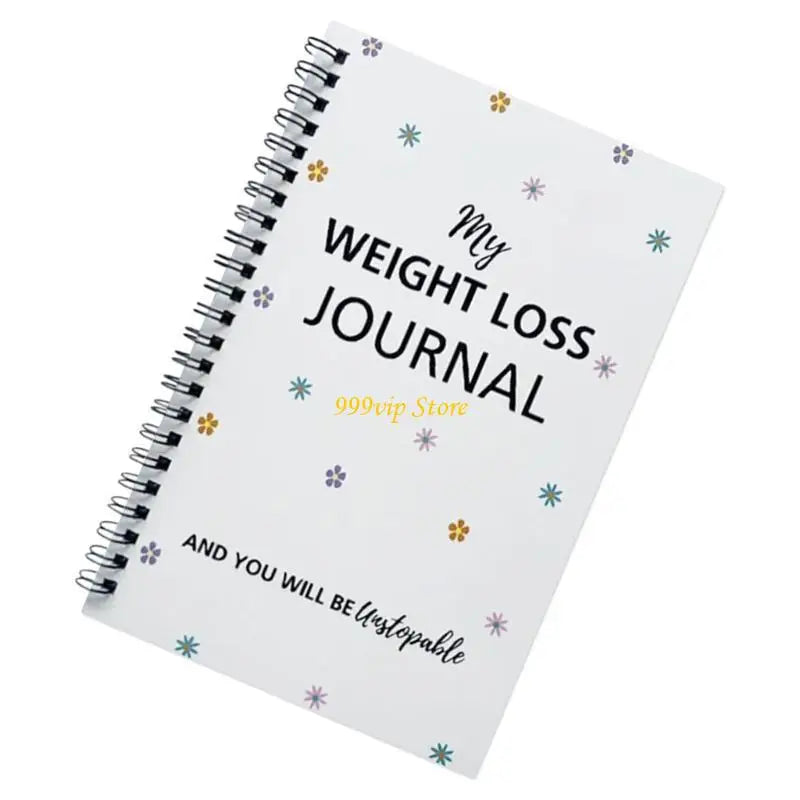 C90C Weight Loss Journal Pounds Lost & Body Measurement Notebook Workout Scheduler Notebook for Workout Mood Sleep Tracking