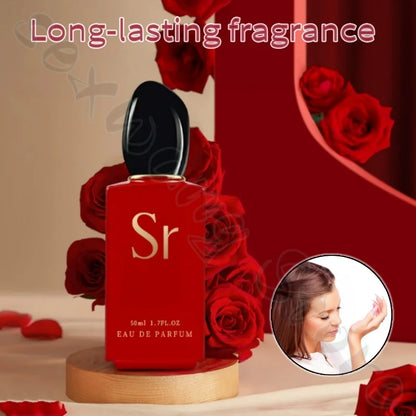 50ml women's perfume lasting fragrance natural fresh sweet floral fragrance enhances personal charm body deodorant