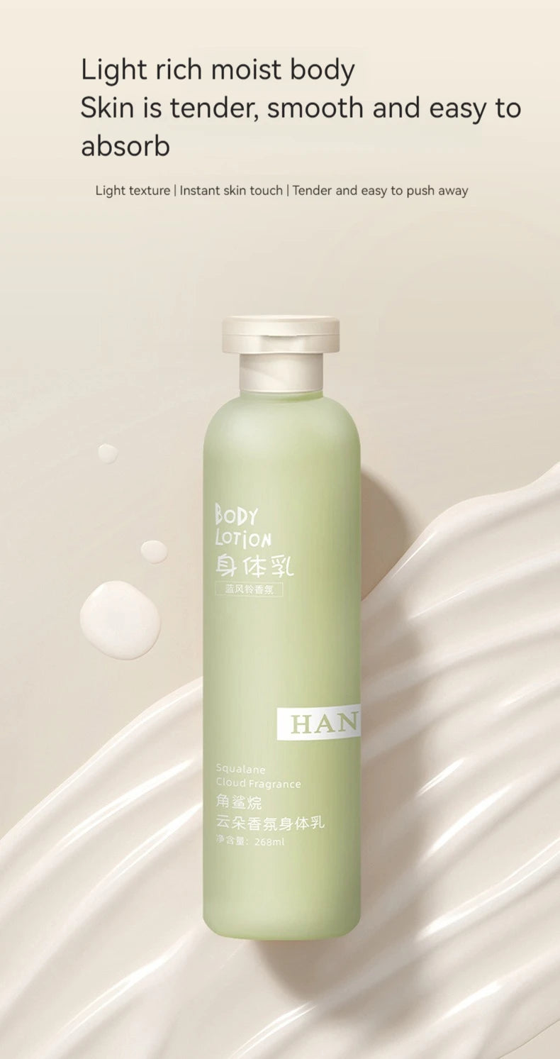 Squalane Fragrance Body Lotion Mild Moisturizing Refreshing Non Greasy Perfume Flavor Skin Rejuvenating Body Lotion