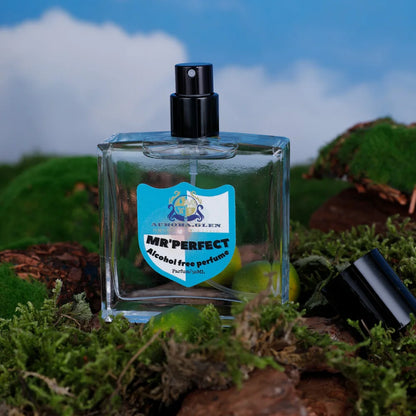 Men's Original Alcohol-Free Perfume Long Lasting Woody Notes Cedar Musk Amber Intense EDP Summer Deodorant Clothes Fragrance