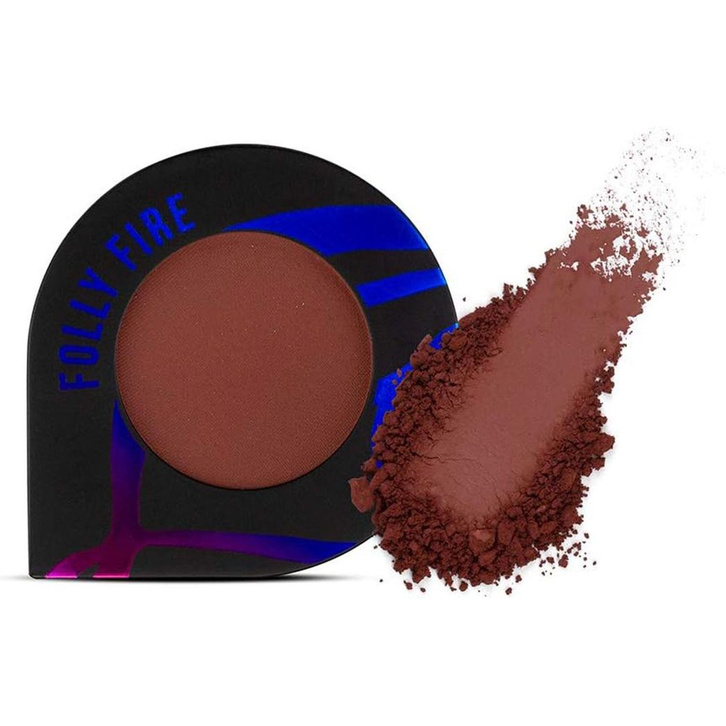Folly Fire Pressed Matte Face Pigment Drop The Shade Secrets, Dark Mauve