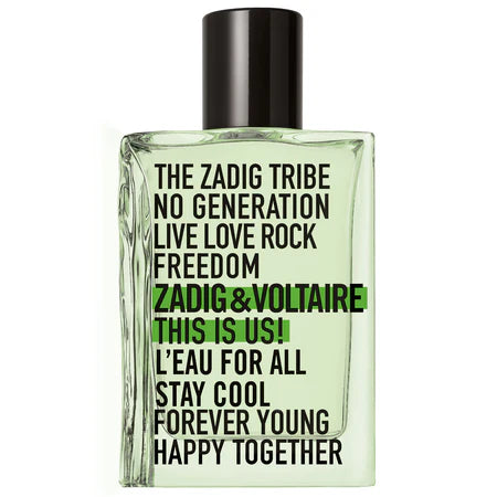 Zadig & Voltaire This is Us! L'Eau For All EDT 50ml – Fresh & Vibrant
