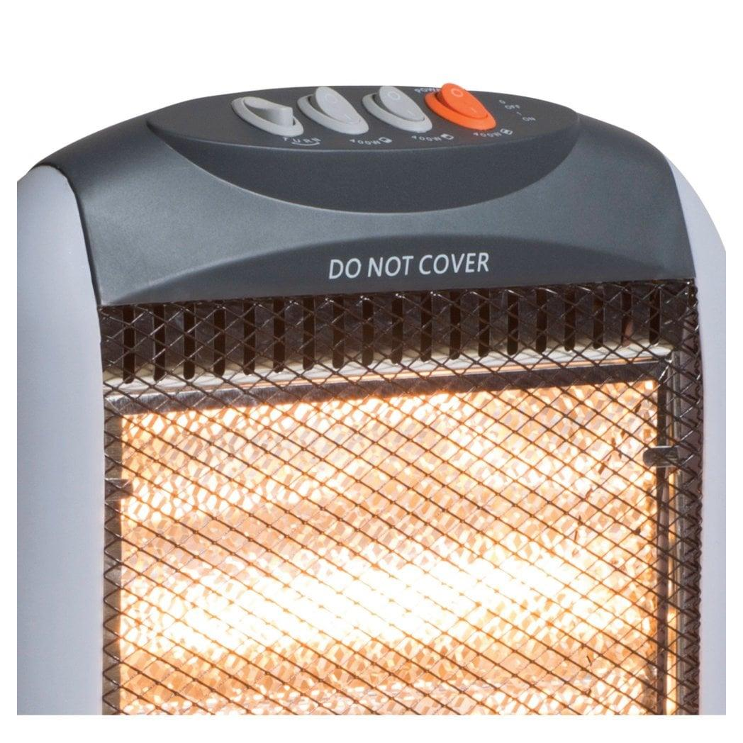 Daewoo 1200w Oscillating Halogen Heater HEA1416