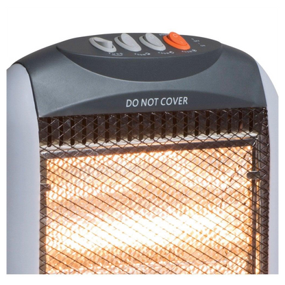Daewoo 1200w Oscillating Halogen Heater HEA1416