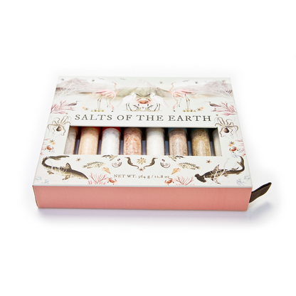 Salt of the Earth | Unusual 8 Selection of Salts | 8th Wedding Anniversary Gift