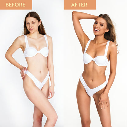 He-Shi Gold Foaming Mousse  - Medium Self Tan - Quick Dry - Easy to Apply