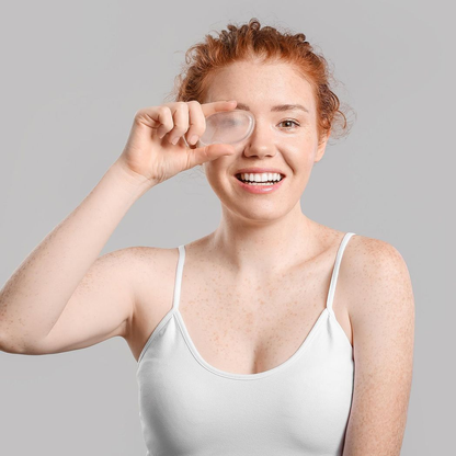 Silicone Clear Make-Up Sponge