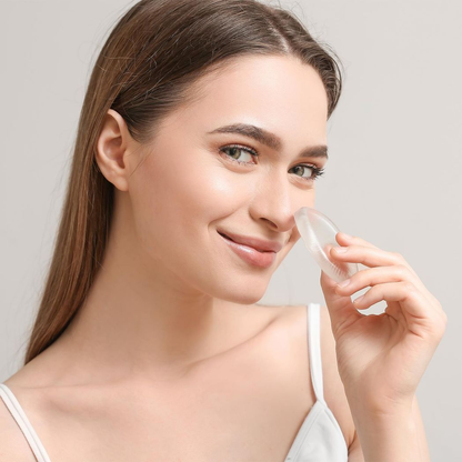 Silicone Clear Make-Up Sponge