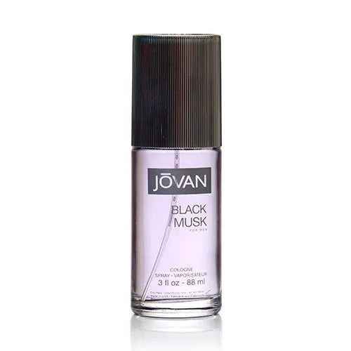 Jovan Black Musk Cologne Spray 88ml - Bold, Seductive Fragrance