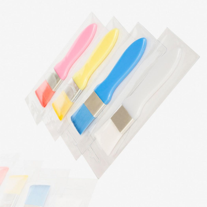 Envie Colourful Makeup Paintbrush Style Foundation Brush MX04, Yellow