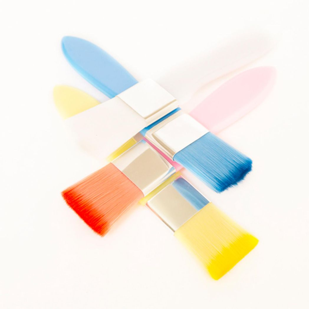 Envie Colourful Makeup Paintbrush Style Foundation Brush MX04, Yellow