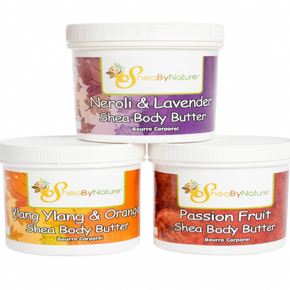 SheaByNature Body Butter Floral Fruity Trio (3 x 250ml)